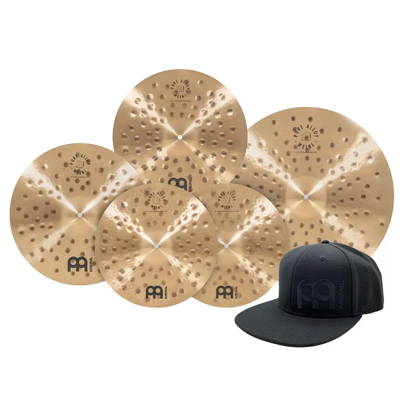 Offre Du Jour MEINL Pure Alloy Extra Hammered Pack 4pcs