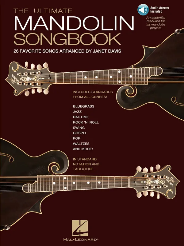 Super Prix Hal Leonard The Ultimate Mandolin Songbook - Davis - Mandolin TAB - Book/Audio Online