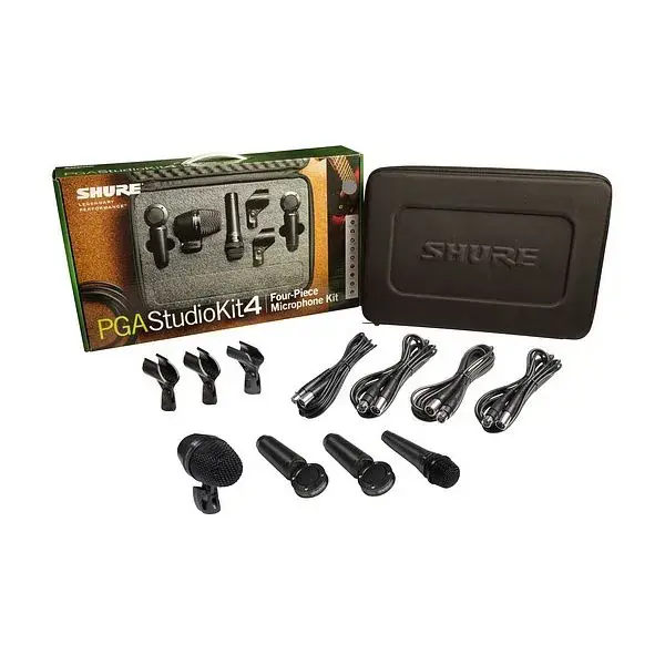 SHURE PGASTUDIOKIT4 Pack Micro Studio - 4 Micros Prix Réduit