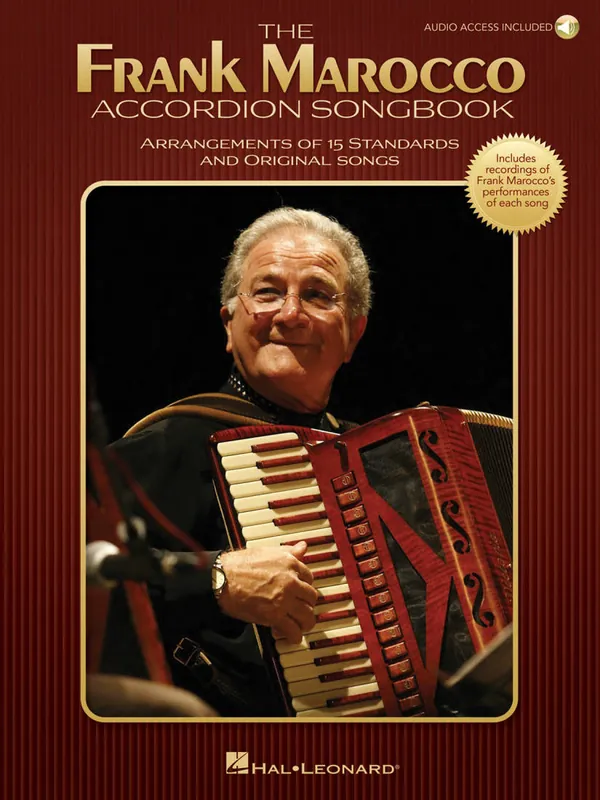 Quantité Limitée Hal Leonard The Frank Marocco Accordion Songbook - Book/Audio Online