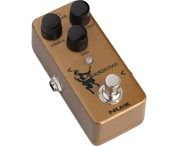Vente Directe PEDALE D‘OVERDRIVE ANALOGIQUE HORSEMAN NOD-1 GOLD/SILVER