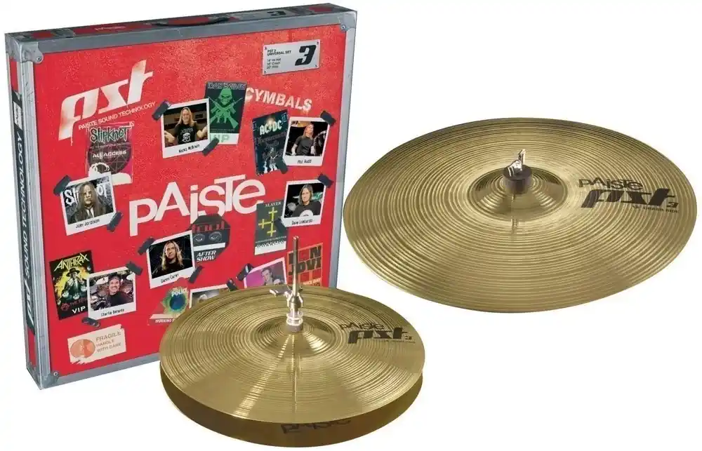 Nouvel Arrivage PAISTE PST3 Essential Set Pack 2pcs
