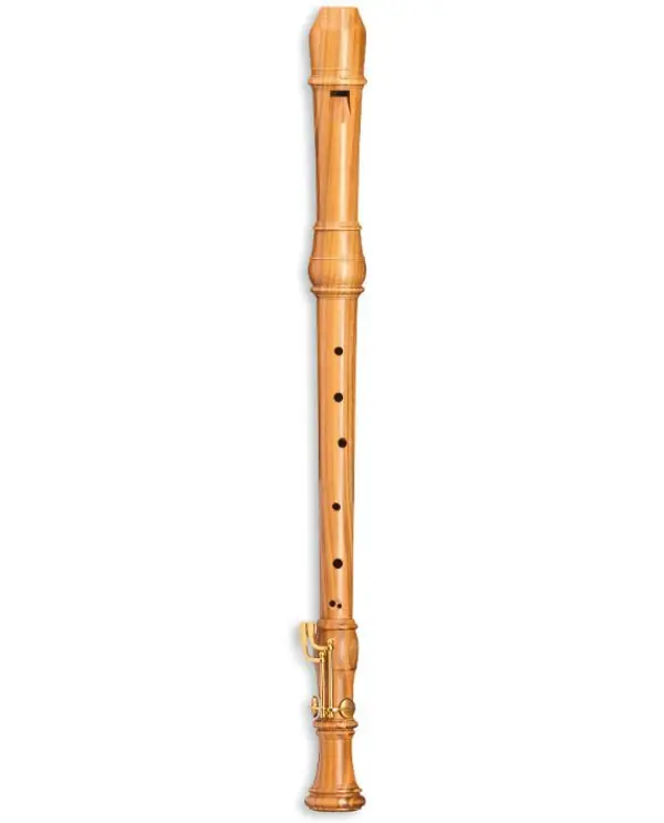 Soldes MOLLENHAUER DENNER 5431 FLUTE A BEC TENOR CERISIER (double clé)