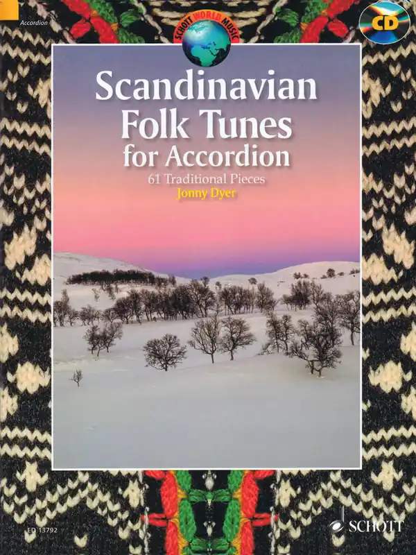 Acheter Direct Schott Scandinavian Folk Tunes for Accordion - Dyer - Book/CD