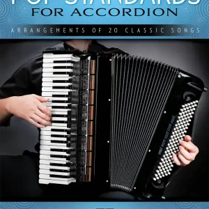Promotion Hal Leonard Pop Standards for Accordion Arrangements of 20 Classic Songs - Book