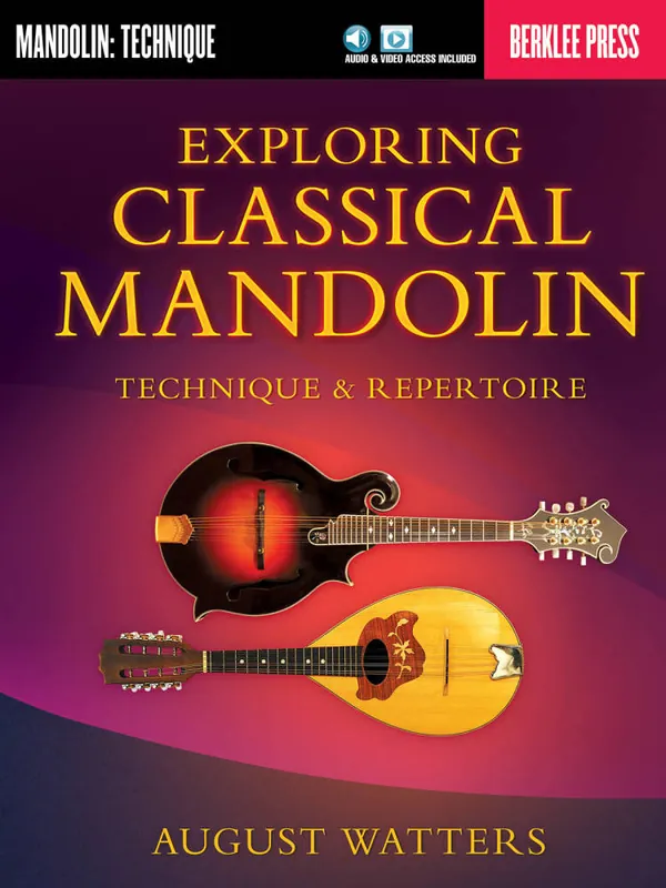 Nouvel Arrivage Berklee Press Exploring Classical Mandolin - Watters - Book/Audio, Video Online