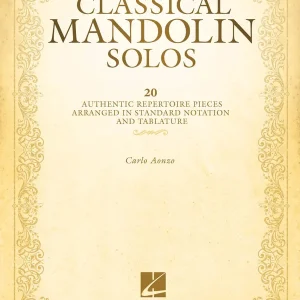 Hal Leonard Classical Mandolin Solos - Aonzo - Book/Audio Online Must-Have