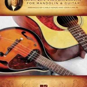 Hal Leonard Bach Two-Part Inventions for Mandolin & Guitar - Bach/Aonzo/Carlini - Book/Online Audio Affaire À Saisir
