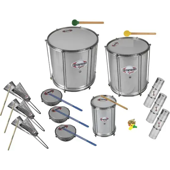 Pack Percussions Contemporanea Light Samba - 13 Pieces Must-Have