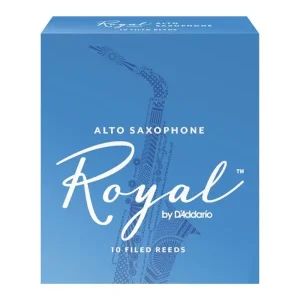 Prix Bas ROYAL BY D‘ADDARIO ANCHES SAXOPHONE ALTO 1.5 - Boite de 10