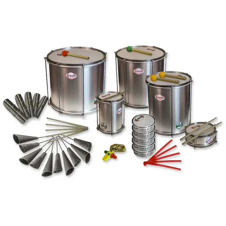 Pack Percussions Contemporanea Light Samba - 21 Pieces Promotion