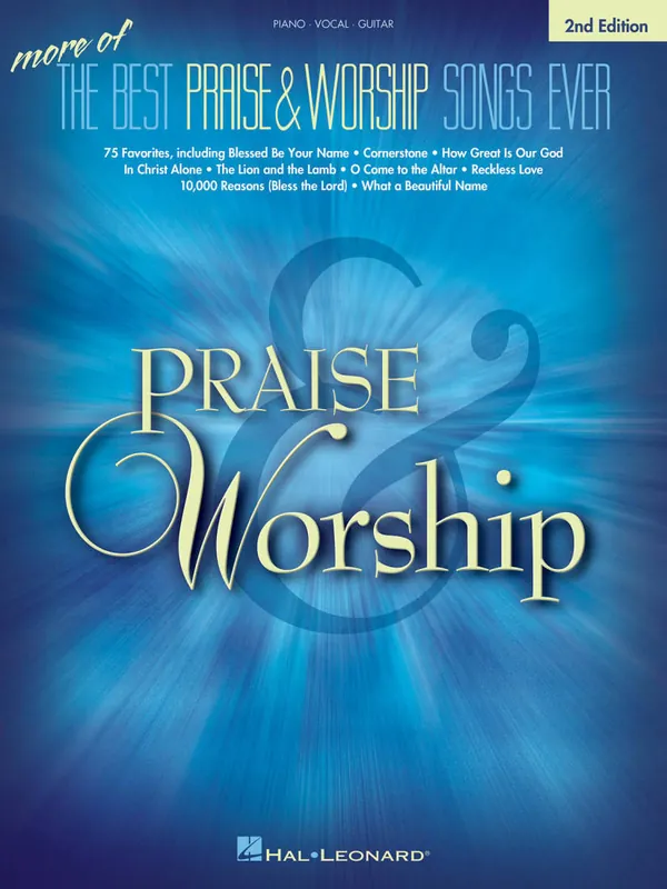 Hal Leonard More of the Best Praise & Worship Songs Ever (2nd Edition) - Piano/Vocal/Guitar - Book Top Vente