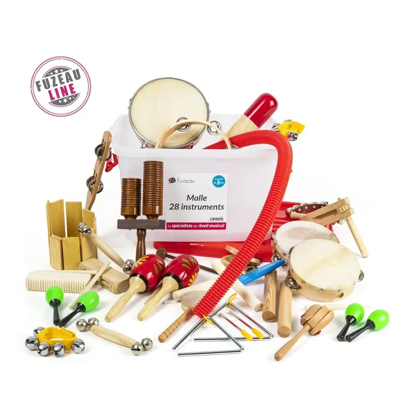 Super Prix Pack Percussions Fuzeau - 28 Instruments