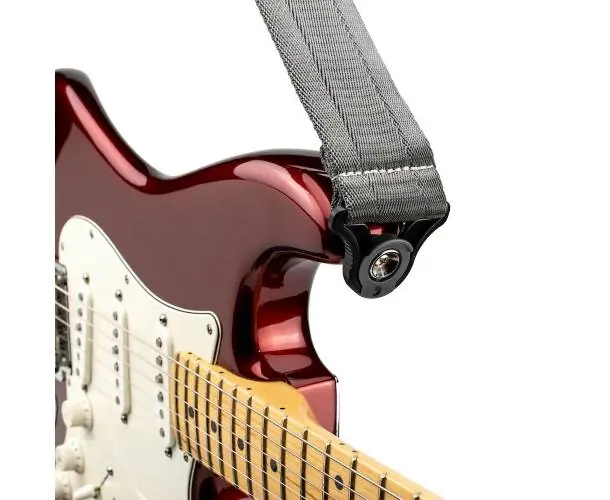 Offre Limitée SANGLE AUTO LOCK POUR GUITARE - METAL GREY