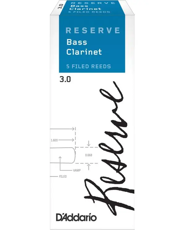 D‘ADDARIO RESERVE ANCHES CLARINETTE BASSE 3+ Petit Prix