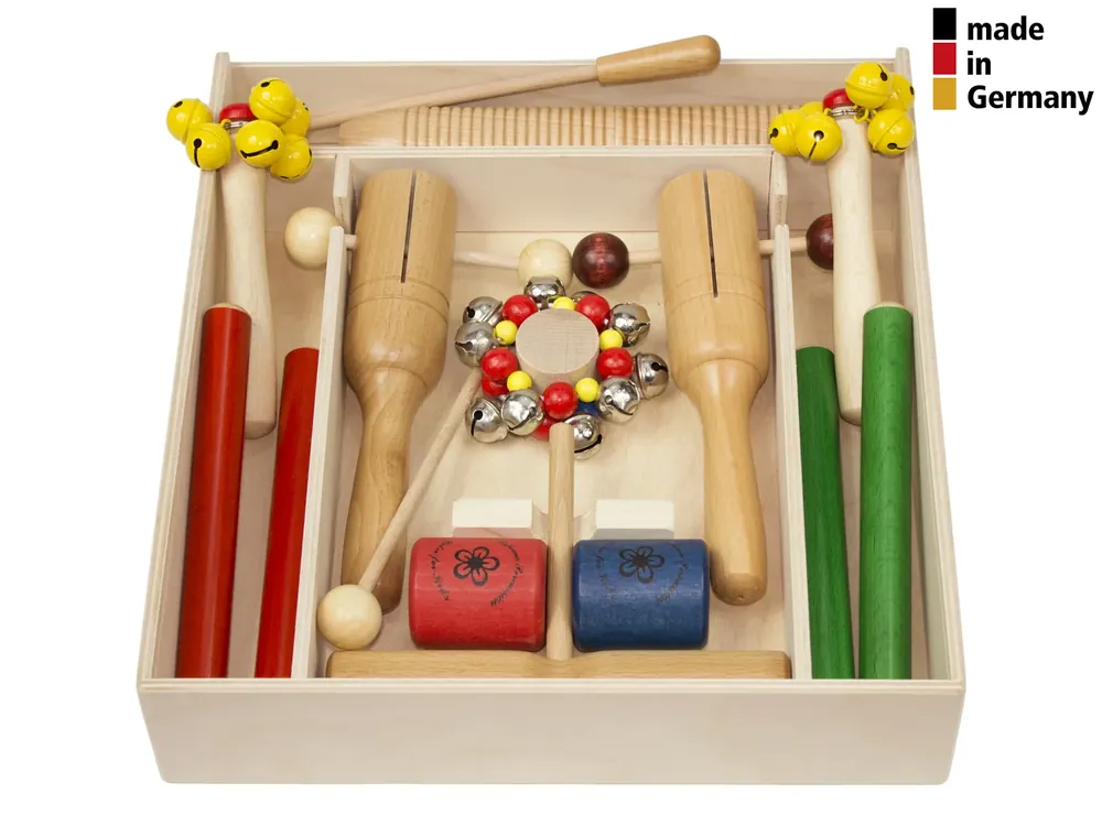 Prix Réduit Pack Percussions Rohema Junior - 12Pcs