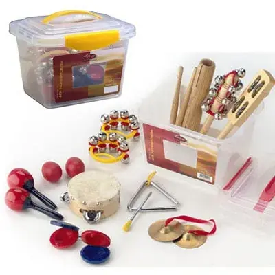 Livraison Express Pack Percussions Stagg Kit Junior + Boite