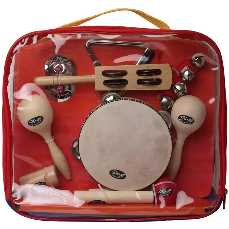 Pas Cher Pack Percussions Stagg Kit Junior + Housse