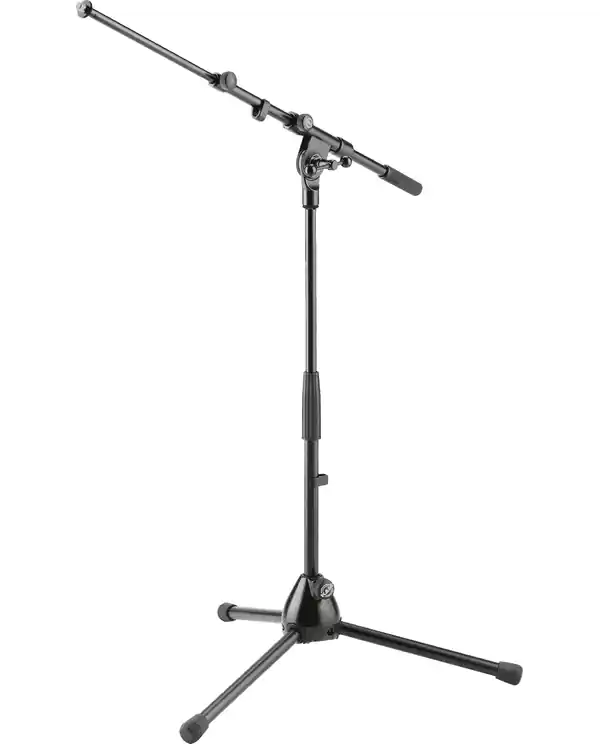 Achat Immédiat K&M 259 SUPPORT MICRO NOIR AVEC PERCHE TAILLE BASSE