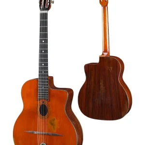 Commande En Gros EASTMAN DM-2 "GYSPSY JAZZ" GUITARE MANOUCHE "PETITE BOUCHE" ANTIQUE