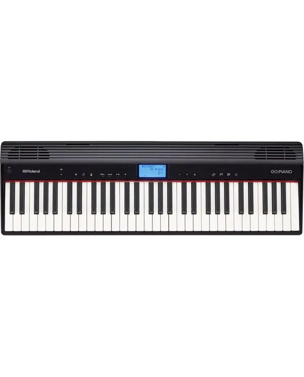 ROLAND GO PIANO GO-61P CLAVIER NUMERIQUE PORTABLE 61 TOUCHES NOIR Promotion