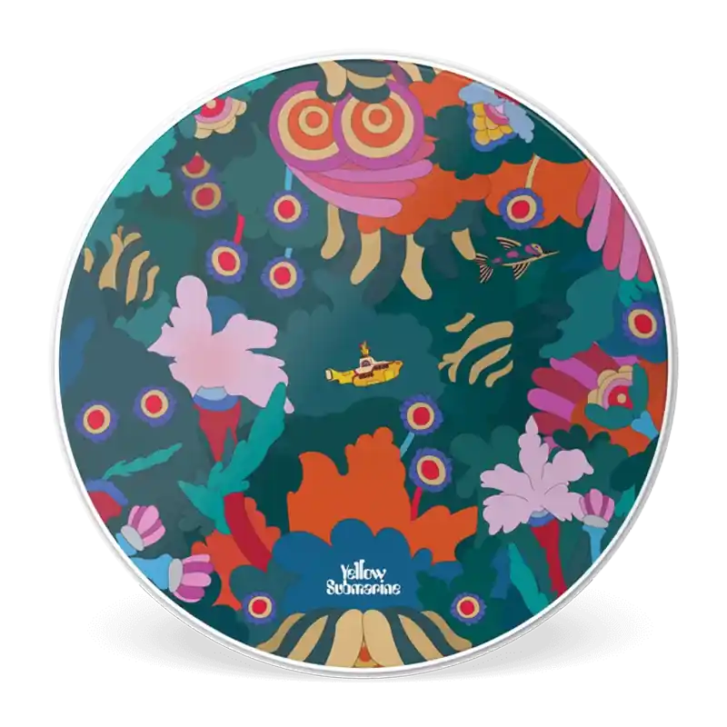 Meilleur Prix EVANS Graphic 22" Yellow Submarine - Under The Sea (Blue)