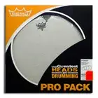 REMO Pack Emperor 12"/13"/16" Coated + Ambassador 14" Coated Quantité Limitée
