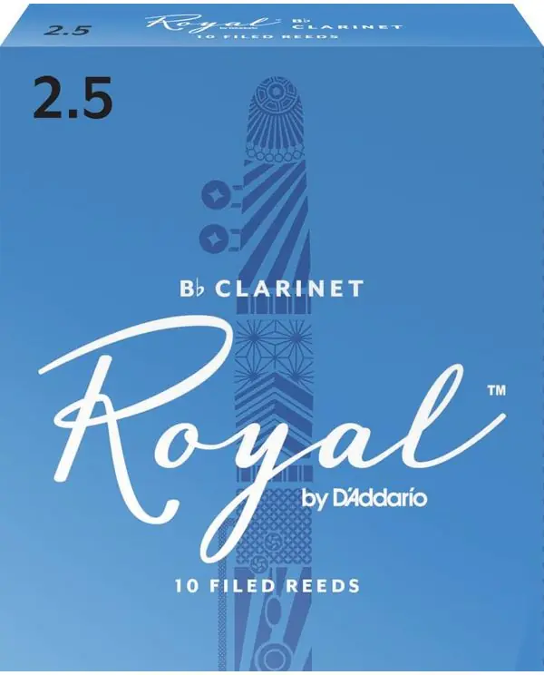 ROYAL BY D‘ADDARIO ANCHES CLARINETTE SIB 2.5 - Boite de 10 Bon Marché
