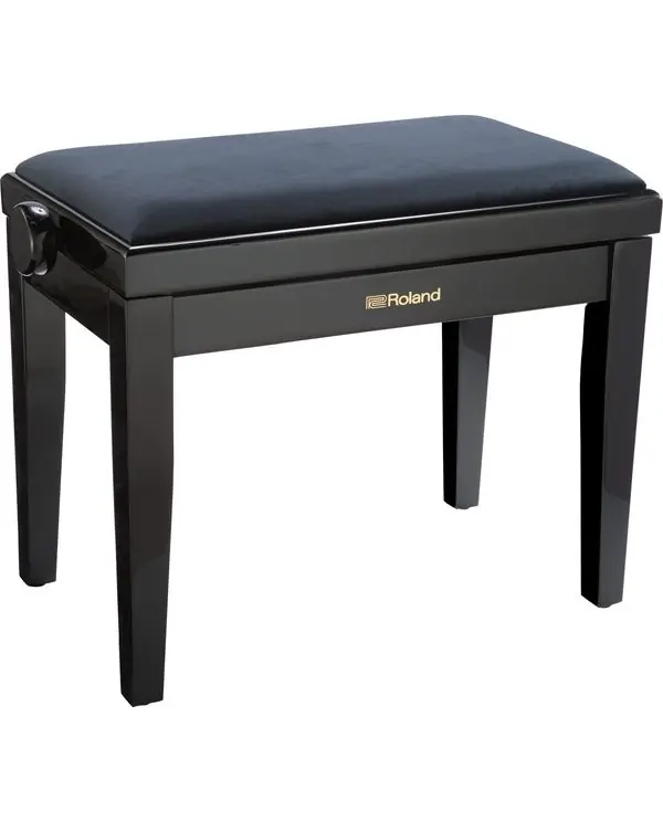 ROLAND RPB-220BK BANQUETTE PIANO NOIRE SATINEE / VELOURS NOIR Seulement Aujourd'hui
