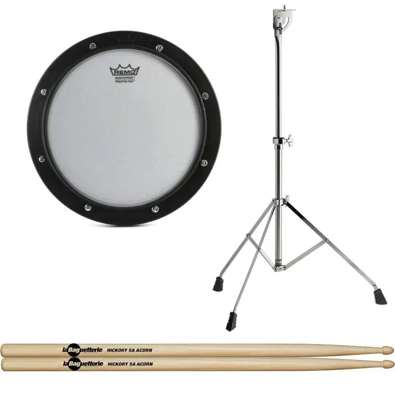 REMO RT-0008-00SN Pack Pad d‘Entrainement w/ Support & Baguettes Nouveauté