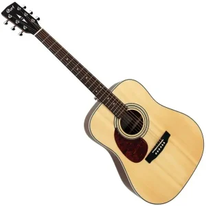CORT E70GOP "EARTH" GUITARE FOLK GAUCHER NATUREL OPEN PORE Promotion