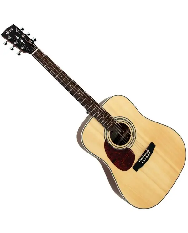 CORT E70GOP "EARTH" GUITARE FOLK GAUCHER NATUREL OPEN PORE Promotion