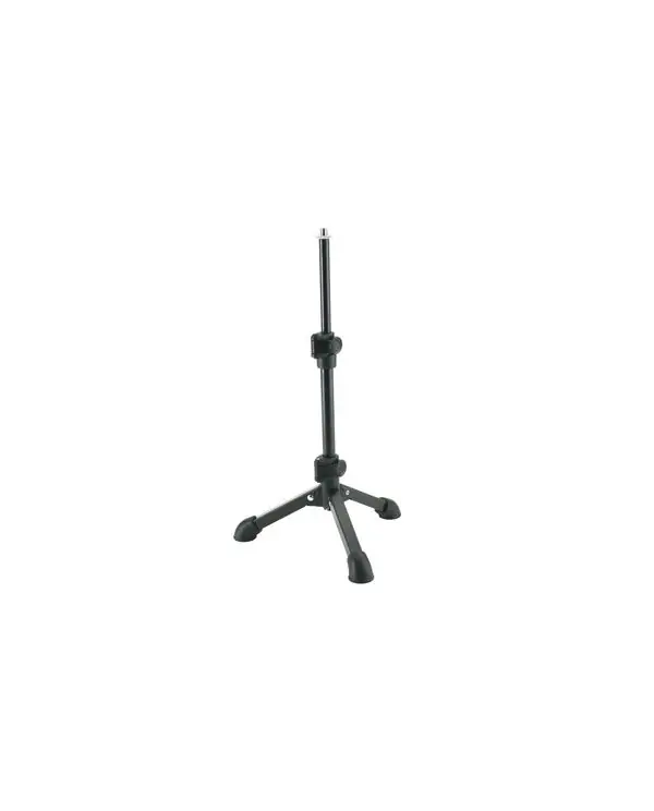 K&M 23150 SUPPORT MICRO POUR TABLE NOIR - TREPIED PLIABLE Achat Immédiat