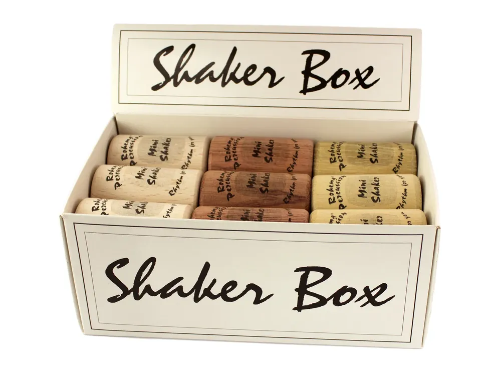 Pack Rohema Percussions Mini Shakers - 18Pcs Vente Directe