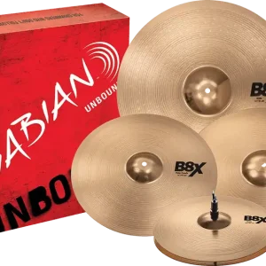 SABIAN B8X Performance Pack 4pcs Commander Maintenant