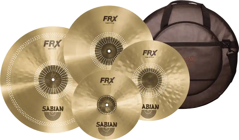SABIAN FRX Performance Pack 4pcs + Housse Réduction