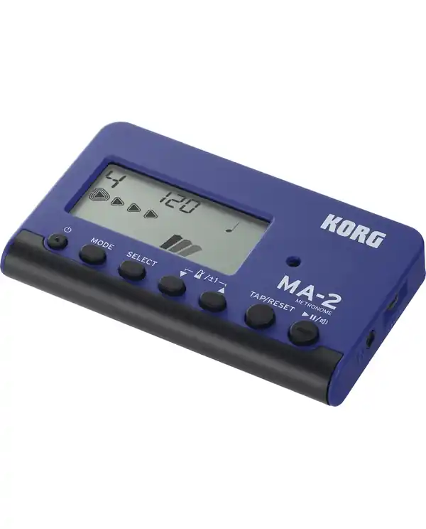 Vente Flash KORG MA-2 BLBK METRONOME NUMERIQUE NOIR ET BLEU