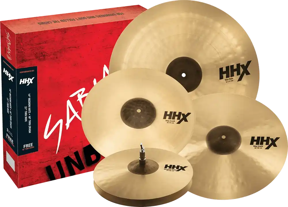 Meilleur Choix SABIAN HHX Performance Pack 4pcs