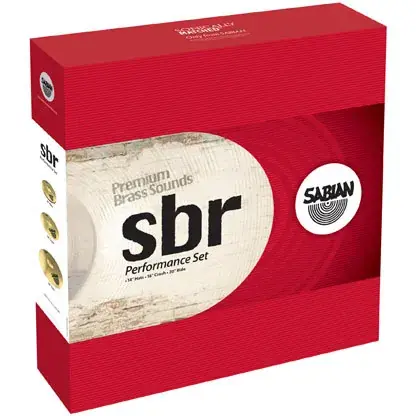 SABIAN SBR Performance Pack 3pcs + Sp10 Offre Spéciale