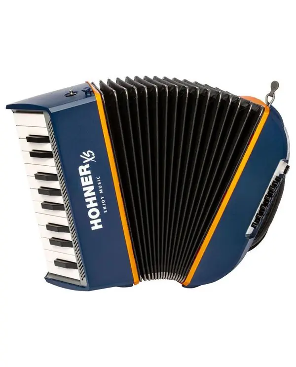 Achetez Aujourd'hui HOHNER XS CHILD ACCORDEON TOUCHES PIANO 15 BASSES - BLEU/ORANGE