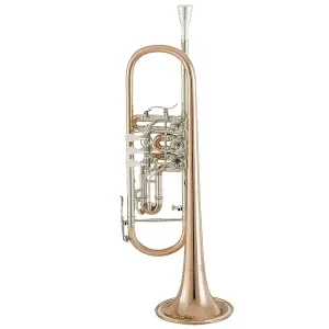 CERVENY CVFH502R BUGLE LAITON VERNI D‘OCC. AVEC TRIGGER + étui & emb Jusqu'à Épuisement Des Stocks