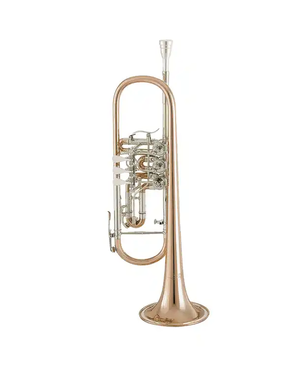 CERVENY CVFH502R BUGLE LAITON VERNI D‘OCC. AVEC TRIGGER + étui & emb Jusqu'à Épuisement Des Stocks