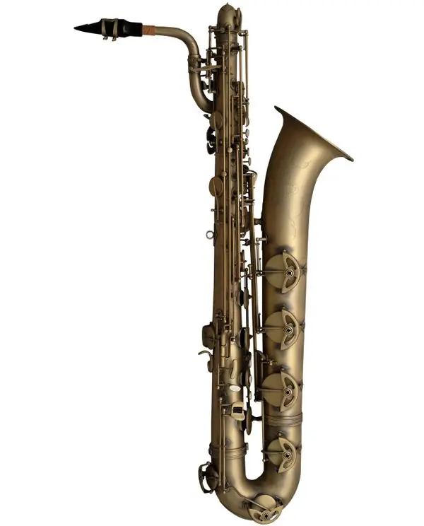 BUFFET CRAMPON SERIE 400 SAXOPHONE BARYTON BROSSE - Livré en étui Populaire