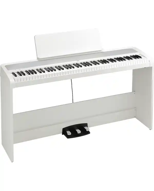 KORG B2SP-WH PIANO NUMERIQUE PORTABLE BLANC AVEC SUPPORT ET PEDALIER Dernière Chance