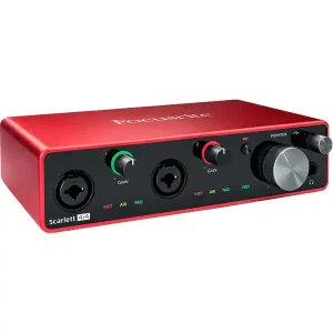 Acheter En Ligne FOCUSRITE SCARLETT3-4i4 INTERFACE AUDIO USB - 4 entrées/4 sorties