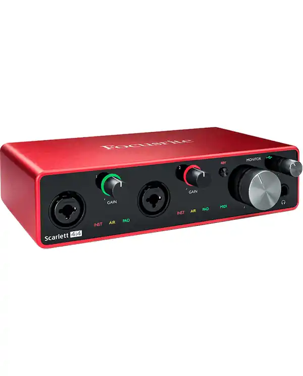 Acheter En Ligne FOCUSRITE SCARLETT3-4i4 INTERFACE AUDIO USB - 4 entrées/4 sorties