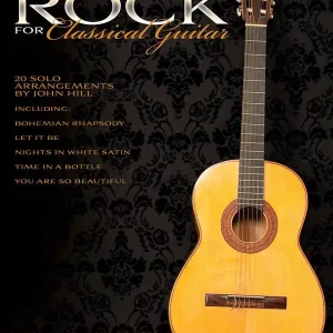 Hal Leonard Classic Rock for Classical Guitar - Hill - Classical Guitar TAB Marque