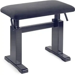 STAGG PBH 780 BKP VBK BANQUETTE HYDRO VELOUR NOIR Retour Gratuit