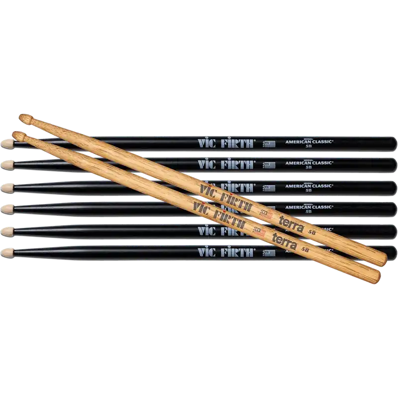 Acheter En Ligne VIC FIRTH P5BB35BT1 Pack 5BB 3 Paires + 5BT 1 Paires