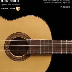 Paiement Sécurisé Hal Leonard Hal Leonard Flamenco Guitar Method - Burns - Guitar TAB - Book/Audio Online